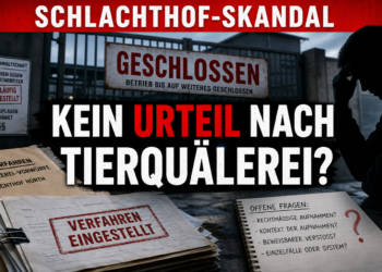 Schlachthof Hürth: Verfahren gegen vier Ex-Mitarbeiter gegen Geldauflagen eingestellt 13 Symbolische Darstellung der Aktenlage zum Strafverfahren gegen ehemalige Mitarbeiter des Schlachthofs Hürth mit dem Vermerk Verfahren eingestellt.