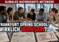 Frankfurt Spring School baut internationales Alumni-Netzwerk für den Naturschutz auf 42 Frankfurt Spring School Alumni-Programm: Internationale Naturschutzfachleute diskutieren bei der Frankfurt Spring School über globale Projekte im Rahmen des neuen Alumni-Programms.