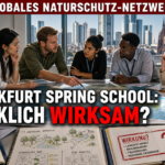 Frankfurt Spring School Alumni-Programm: Internationale Naturschutzfachleute diskutieren bei der Frankfurt Spring School über globale Projekte im Rahmen des neuen Alumni-Programms.