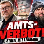 Timmendorfer Bürgermeister Sven Partheil-Böhnke und Robert Marc Lehmann in einem konflikthaften Titelbild zum Amtsverbot und Streit in Timmendorfer Strand.