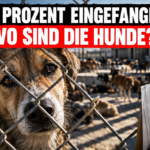 Straßenhunde in der Türkei: Ein Straßenhund in der Türkei blickt hinter einem Zaun hervor, während die staatliche Einsammlung von Straßenhunden für kontroverse Diskussionen sorgt.