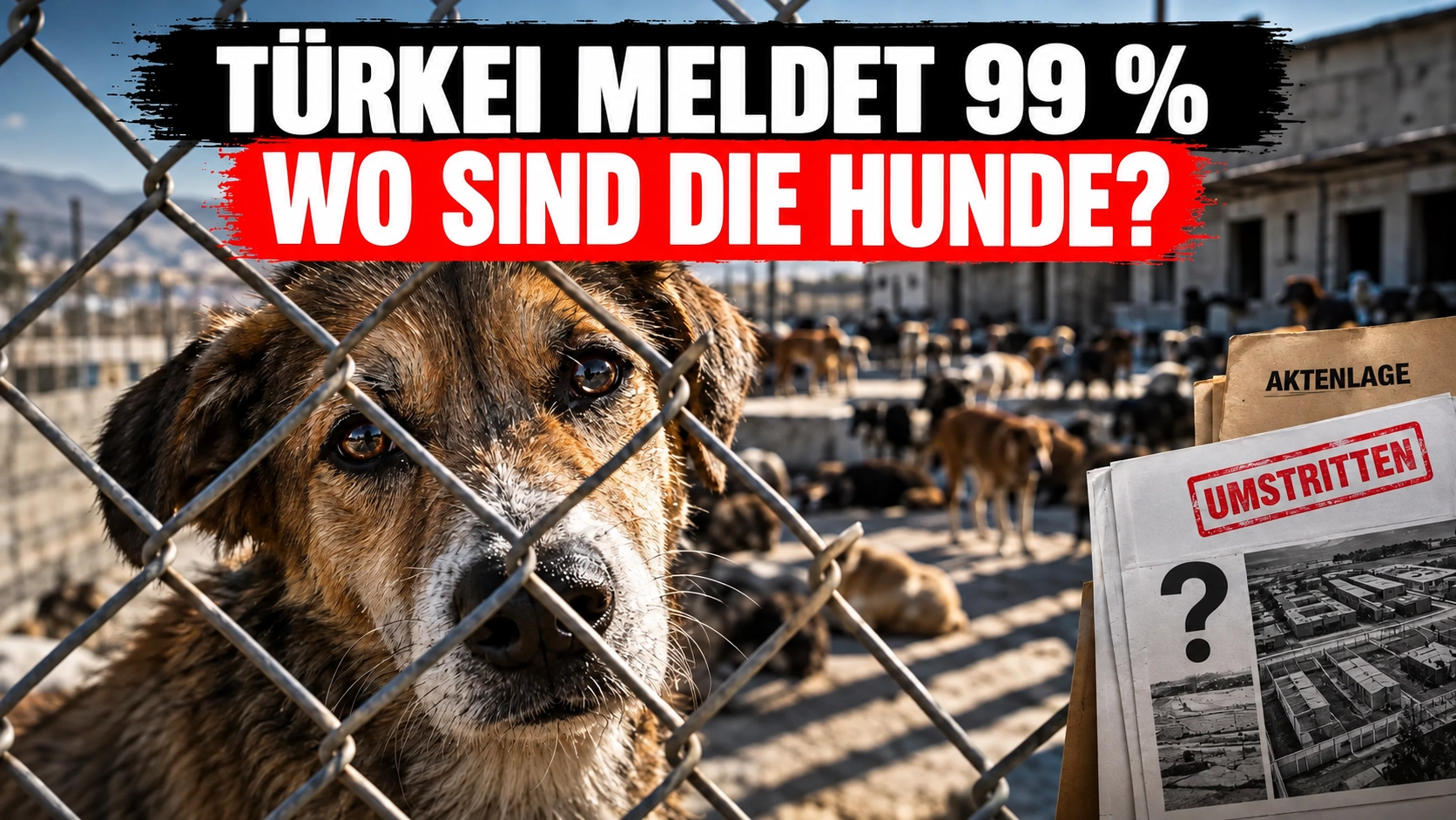 Straßenhunde in der Türkei: 99 Prozent eingefangen – doch wo sind die Tiere?
