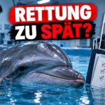 Meeressäuger aus Marineland Kanada: Ein Delfin in einer medizinischen Einrichtung nach der Verlegung von Meeressäugern aus Marineland Kanada.