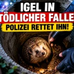 Polizei befreit stacheligen Spaziergänger aus einem tiefen Schacht in Frauenfeld. Zwei Polizisten retten den Igel bei einem nächtlichen Einsatz.