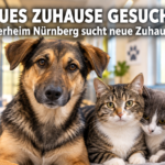 Ein Hund und zwei Katzen warten im Tierheim Nürnberg auf ein neues Zuhause.