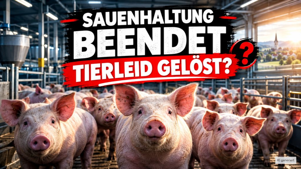 Ein Schweinebetrieb in Halver nach dem Tierschutzskandal in Halver, bei dem die Sauenhaltung offiziell beendet wurde.