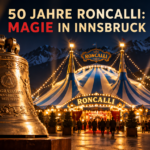 KI-generiertes Symbolbild. Zirkus Roncalli in Innsbruck: Jubiläumstournee mit Tiroler Glockenklang