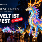 KI-generiertes Symbolbild. Lichterfestival im Zoo von Amneville: „Luminescences“ startet in die fünfte Ausgabe