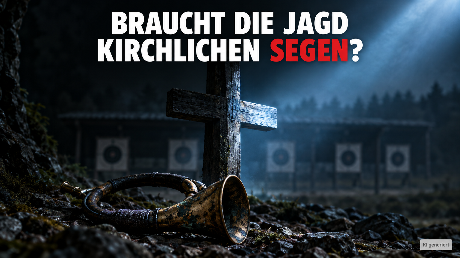 KI-generiertes Symbolbild. Hubertusfeier in Hinterkappelen: Kritik an der Hobby-Jagd