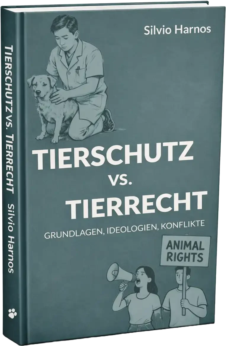 Buch Tierschutz vs. Tierrecht von Silvio Harnos Buchcover